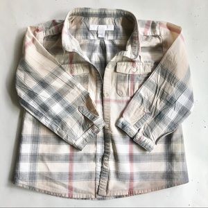 Burberry Boy Vintage check shirt. Size 24mos